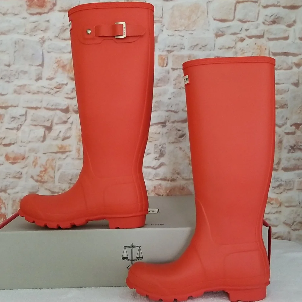 New Hunter Original Tall Matte Rain Boots - Picture 7 of 13